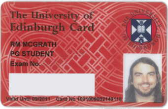 student id card for Galway